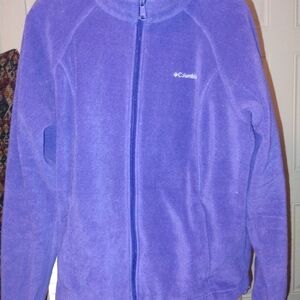 Columbia Vibrant Purple Fleece Jacket